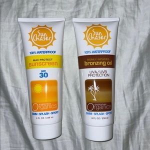 Sunscreen flasks not used